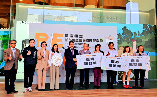 廢棄帆布再重生手作包  營造帆想展匯集環保與時尚共創新篇章