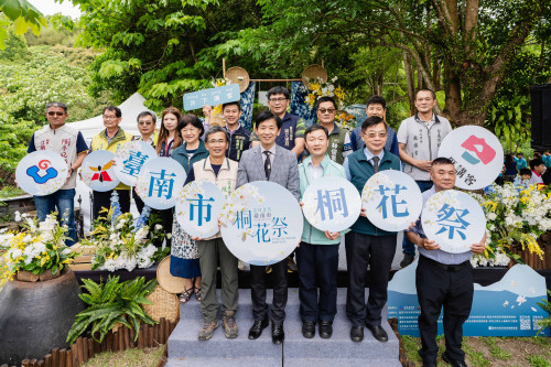 用桐花浪漫旅為楠西帶來正能量！看見桐花 看見客家