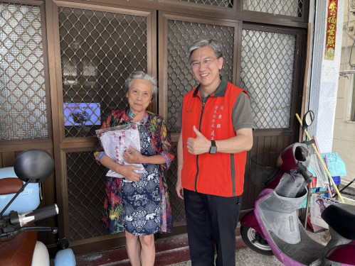 屏東榮服處轉介涼感衣助榮民度夏 落實關懷服務