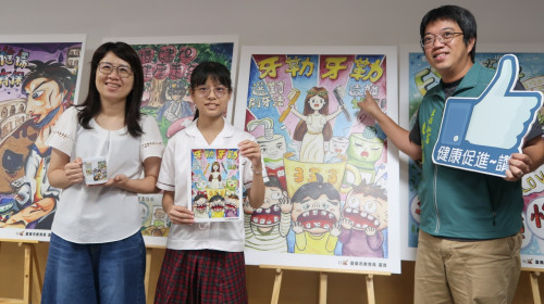 健康標語設計比賽 學生發揮創作正確概念 讓健康琅琅上口