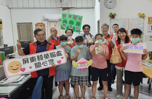 屏東榮服處送愛至教養院 愛心饅頭傳遞溫暖與關懷