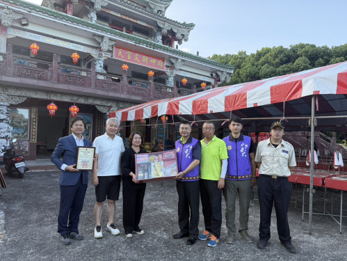 花蓮榮服處感謝林氏宗親會捐助物資 關懷榮民眷