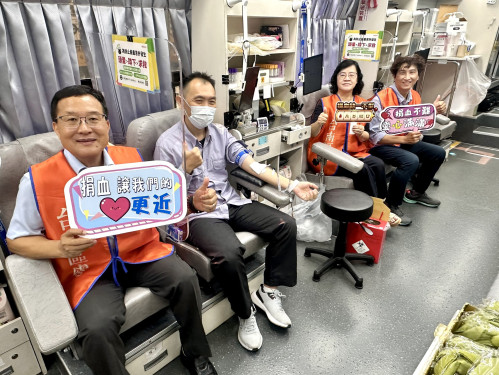 台電公益捐血 台南區處員工挽袖募得116袋熱血