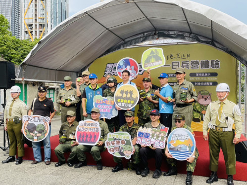 金門老兵召集令跨海宣傳  1日兵營體驗重新軍旅日常