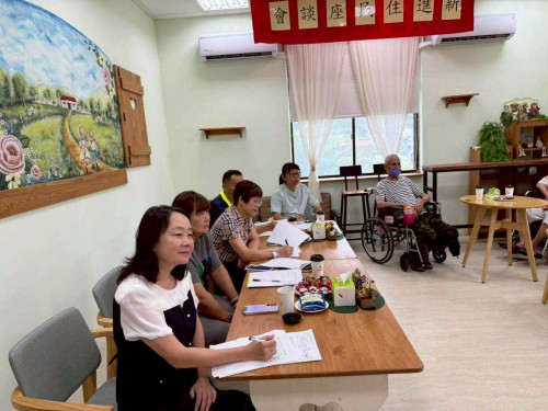 白河榮家新進住民溫馨茶會 面對面與住民交流