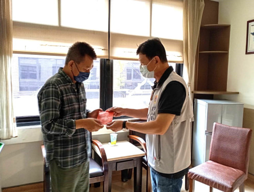 南市軍人服務站慰問住院軍官