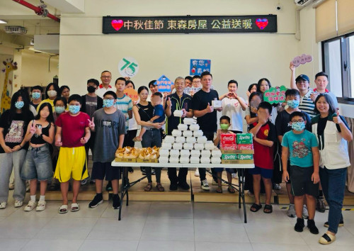 金門家扶感謝地區房仲業秋節送愛 暖心關懷學童