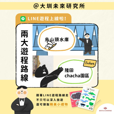 探索最Line解謎場所！玩轉「大圳未來研究所」互動遊戲上線