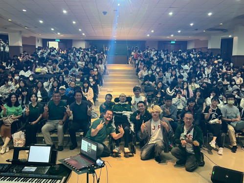 愛的小飛俠行動關懷蒞華醫：李振全讓愛無礙分享生命故事