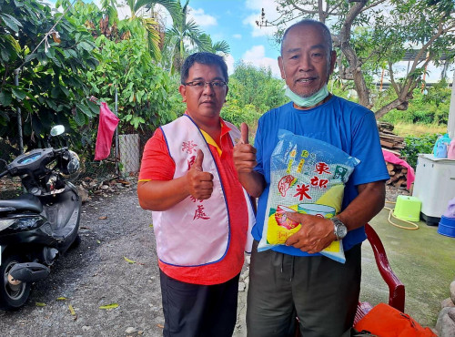 屏東榮服處訪視颱風撤離榮民眷 表達關懷慰問