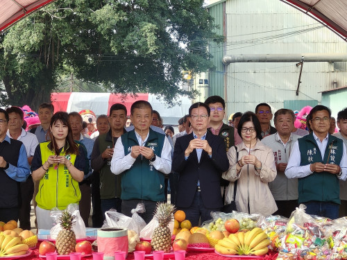 善化糖廠開工 推綠電碳循環加速淨零轉型