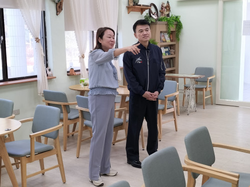 白河榮家歡迎澎湖榮服處余熙明參訪 深化榮民眷照服品質