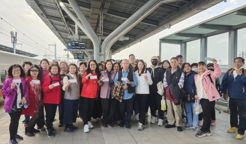 高鐵協助樂齡出遊 重建家園臺南阿公嬤展笑顏