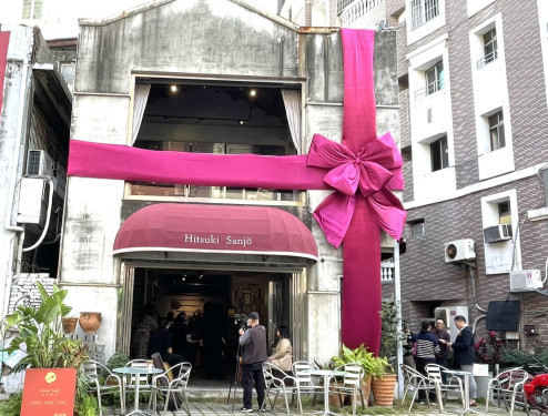 超萌巨大音樂禮盒！府城300歲生日禮-日月参上 蝴蝶結行動啟動