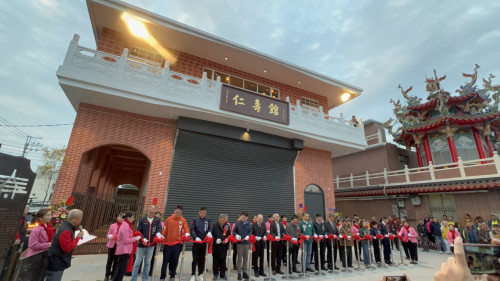 崑山科大空設系五行美學轉譯王醮文化！仁壽館落成