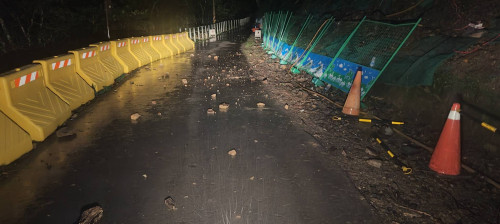 滿月圓森林遊樂區及東滿步道滿月圓段　1/12-15休園加固邊坡工程