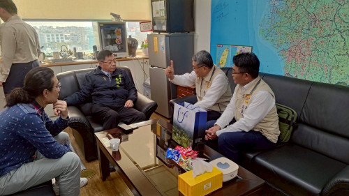 臺南榮服處拜會市府民政社會局 攜手推動輔導會安心御老平臺