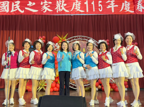 白河榮家春節聯歡溫馨熱鬧！住民鼓聲舞影迎新同樂暖人心