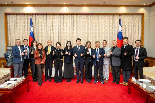 立法院江啟臣副院長接見「歐洲臺灣商會聯合總會回國訪問團」一行