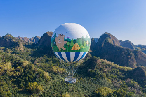 春節新亮點！ 讓氦氣球帶你領略南投的天空