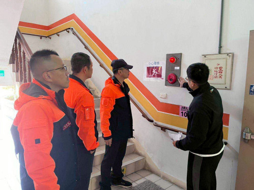 白河榮家消防防護演練 守護住民幸福日常生活