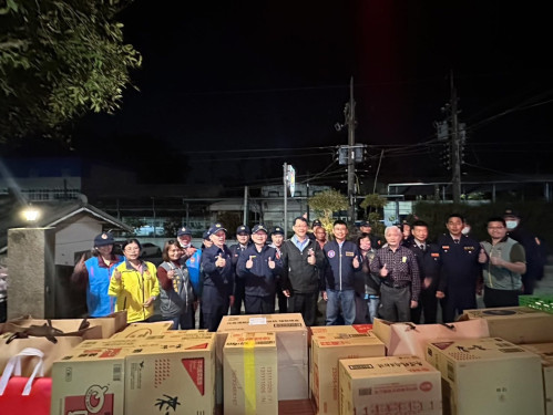 加強重要節日安全維護工作 各界首長蒞新化警慰問