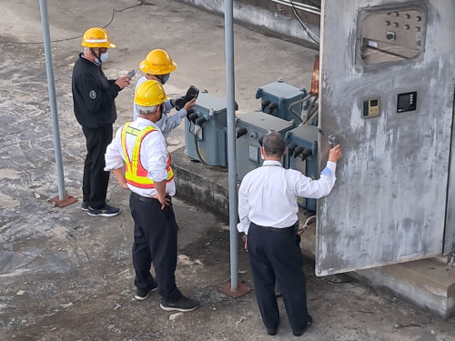 台電新營區處攜手交通醫院啟動春節專測 強化連假用電穩定