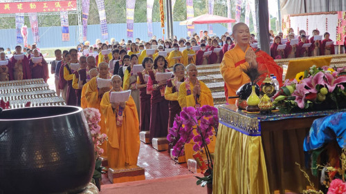 初六覺行寺慶動工祈福迎新春！萬燈供佛法喜圓滿