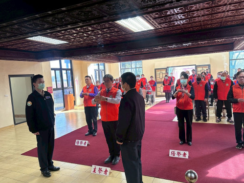 佳里榮家春節前祭祀歷年亡故榮民 追思莊嚴肅穆