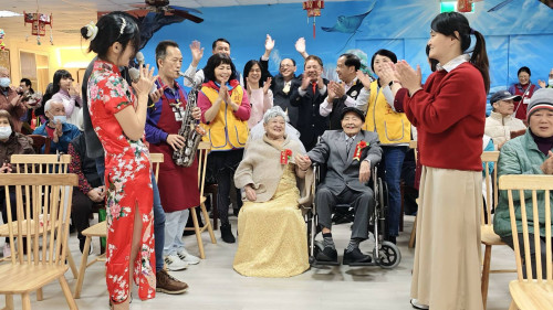 花蓮榮家星光藍寶石婚禮 相守一甲子溫馨65周年紀念婚禮