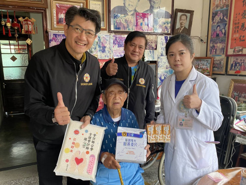 苗栗榮服處攜手中榮翻山越嶺關懷山區榮民眷醫療照護