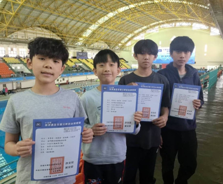 金門子弟赴台美津濃盃征戰 破浪游出全國第4