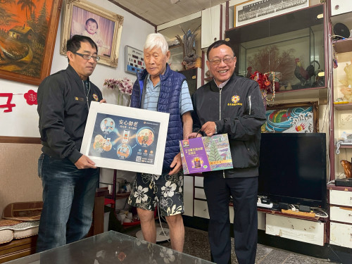 臺東榮服處到府宣導「安心御老」樂齡共好