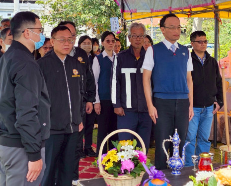 臺東榮服處春祭典禮 向南迴鐵築路英靈致敬