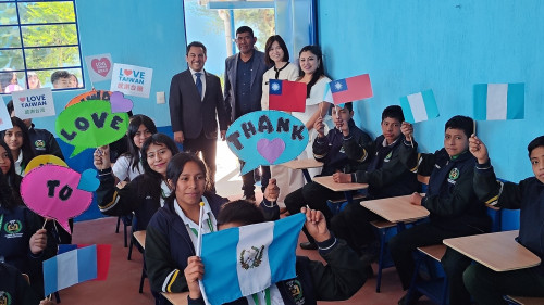 台糖回饋友邦興學！小農咖啡助建瓜國偏鄉2間教室