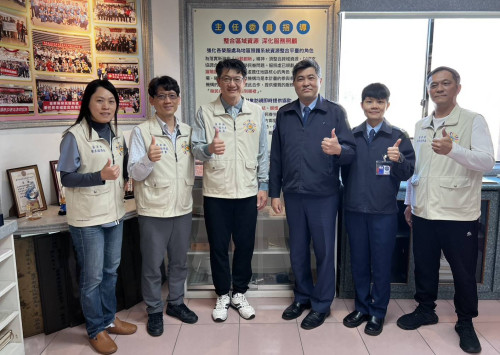 苗栗榮服處協助國軍中正預校高中部招生推廣