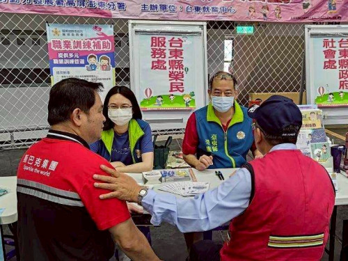 臺東榮服處結合就業中心協辦媒合徵才