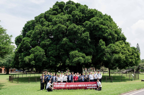 成大百年榕樹數位孿生碳匯成果發表 打造校園淨零示範場域