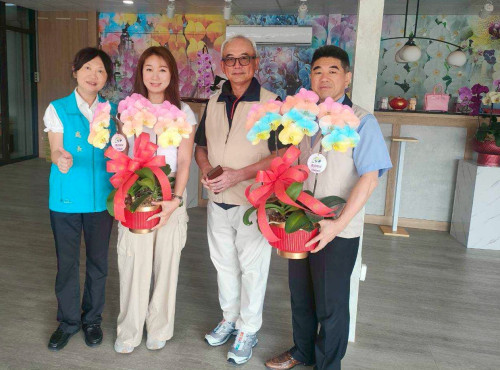 輔導會陳廣進走訪創業有成榮民黃敏寧 肯定退而不休企業典範