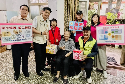 風雨過後最暖陽光！苗栗榮服處攜手陸戰退協守護榮民眷家園