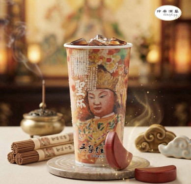 限量《媽祖杯》上市 藝術加持「媽祖賜福，一口平安」