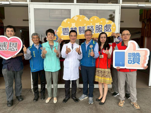 中榮嘉義灣橋分院推醫養合一暨御老平台 深入榮家榮服處關懷榮民長者