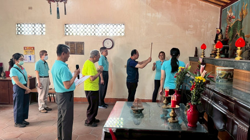 屏東榮家岳武穆王誕辰 緬懷英烈精忠報國精神