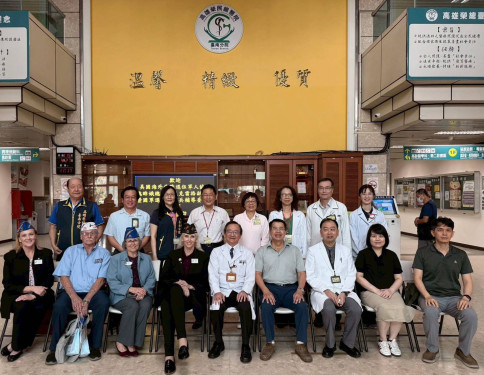 美VFW總會長率團參訪 見證高榮南院榮民就醫便民措施獲國際肯定