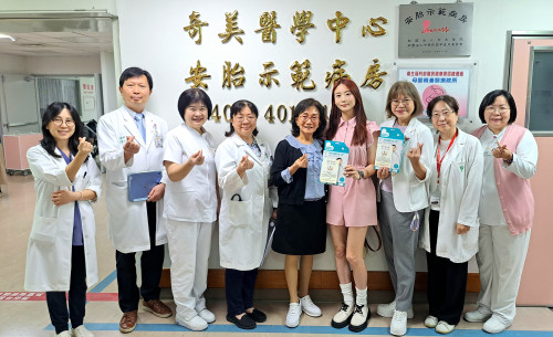 母親節前送暖！奇美醫×早產兒基金會×艾璐為安胎媽咪集氣