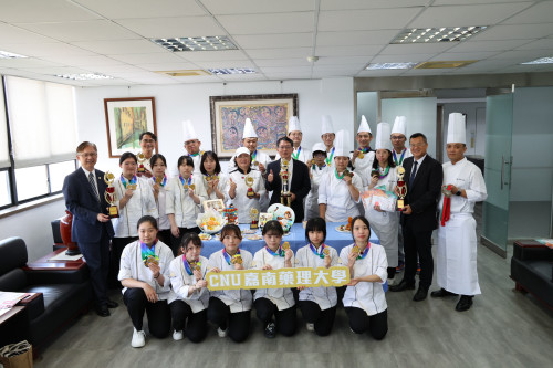 嘉藥國際賽勇奪27金銀銅！師生餐飲團隊全壘打為校爭光