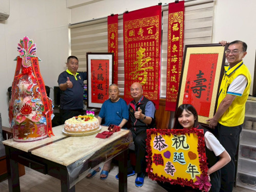 百歲風華陳家俊榮民紀壽 宜蘭榮服處溫馨慶生