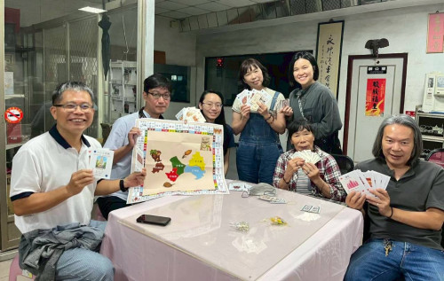 金大社工系攜手打造失智友善創新桌遊「你ㄟ音我ㄟ話～金門古早味」