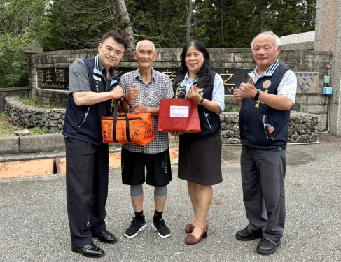 粽香情郁濃！澎湖榮服處端節慰問 走訪關懷榮民眷
