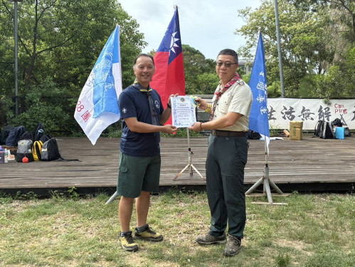 桃園童軍團跨海金門交流 湖南高地體驗戰地文化交流